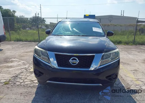 2015 Nissan Pathfinder S из США, поврежденный, VIN 5N1AR2MN7FC614171
